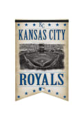 Kansas City Royals 17x26 Stadium Felt Banner