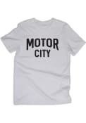 Rally Detroit Youth White Motor City Short Sleeve T Shirt