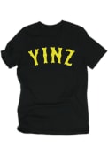 Rally Pittsburgh Youth Black Yinz Short Sleeve T Shirt