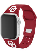 Oklahoma Sooners Silicone Sport Apple Watch - Red