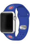 Chicago Cubs Silicone Sport Apple Watch Band - Blue
