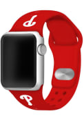 Philadelphia Phillies Silicone Sport Apple Watch Band - Red