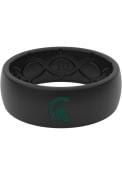 Michigan State Spartans Groove Life Color Logo Silicone Ring - Black