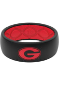 Georgia Bulldogs Groove Life Full Color Silicone Ring - Black
