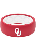 Oklahoma Sooners Groove Life Full Color Silicone Ring - Red