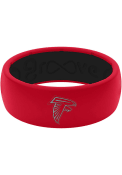 Atlanta Falcons Groove Life Full Color Silicone Ring - Red