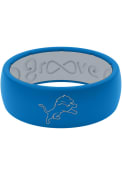 Detroit Lions Groove Life Full Color Silicone Ring - Blue