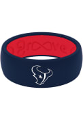 Houston Texans Groove Life Full Color Silicone Ring - Blue
