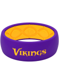 Minnesota Vikings Groove Life Full Color Silicone Ring - Purple