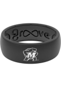 Maryland Terrapins Groove Life White Logo Silicone Ring - Black