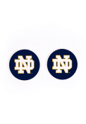 Notre Dame Fighting Irish 2 Pack Color Logo Car Coaster - Blue