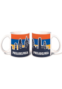 Philadelphia Matte Cityscape Mug