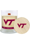 Virginia Tech Hokies Vanilla 8oz Glass Candle