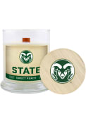 Colorado State Rams Sweet Peach 8oz Glass Candle
