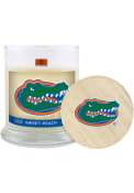 Florida Gators Sweet Peach 8oz Glass Candle