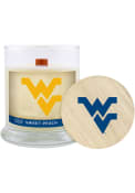 West Virginia Mountaineers Sweet Peach 8oz Glass Candle
