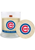 Chicago Cubs Sweet Peach 8oz Glass Candle