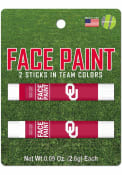 Oklahoma Sooners 2 Pack Team Color Face Paint