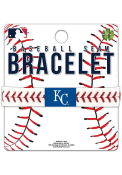 Kansas City Royals Baseball Seam Bracelet - White