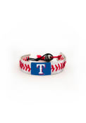 Texas Rangers Baseball Seam Bracelet - White