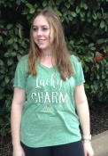 Baylor Bears Womens Green Lucky Charm T-Shirt