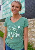 Missouri Tigers Womens Green Lucky Charm T-Shirt