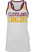 Cleveland Cavaliers Womens Slub Tank Top - White