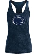 Penn State Nittany Lions Womens Navy Blue Mineral Wash Tank Top