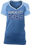 Kansas City Royals Womens Blue Opening Night V-Neck