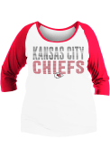 Kansas City Chiefs Womens Athletic T-Shirt - White