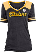 Pittsburgh Steelers Womens Black Training Camp T-Shirt