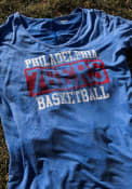 Philadelphia 76ers Womens Blue Washes T-Shirt