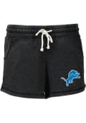 Detroit Lions Womens Rally Shorts - Charcoal