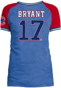 Kris Bryant Chicago Cubs Womens Blue Opening Night Player Tee