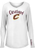 Cleveland Cavaliers Womens Timeless Dana T-Shirt - White