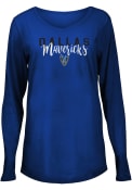 Dallas Mavericks Womens Timeless Taylor T-Shirt - Blue