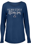Penn State Nittany Lions Womens Timeless Taylor T-Shirt - Navy Blue