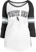 Chicago White Sox Womens Raglan T-Shirt - White