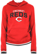 Cincinnati Reds Womens Opening Night Hooded Sweatshirt - Red