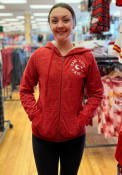 Kansas City Chiefs Womens Sherpa Full Zip Jacket - Red