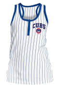 Chicago Cubs Womens Opening Night Tank Top - White