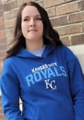 Kansas City Royals Womens Opening Night Hooded Sweatshirt - Blue