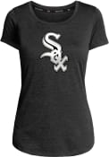 Chicago White Sox Womens Contemporary T-Shirt - Black