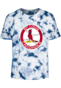 St Louis Cardinals Youth Tie Dye T-Shirt - Red