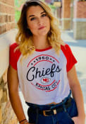 Kansas City Chiefs Womens Winning Seal T-Shirt - White
