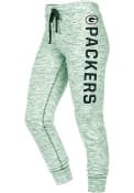 Green Bay Packers Womens Space Dye Sweatpants - Green