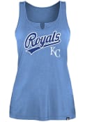 Kansas City Royals Womens Jersey Tank Top - Light Blue