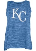 Kansas City Royals Womens Space Dye Tank Top - Blue