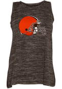 Cleveland Browns Womens Space Dye Tank Top - Brown