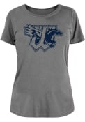 Wichita Wind Surge Womens Brushed T-Shirt - Grey